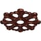 Ekena Millwork Angel Ceiling Medallion (Fits Canopies up to 4 3/8"), 20 7/8"OD x 3 5/8"ID x 1"P, Antique Copper CM20ANACS - alternate 4
